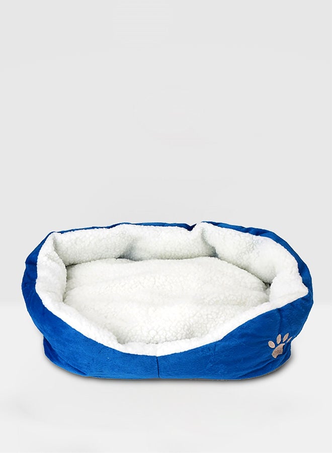 Pet Warming Sofa Blue/White M - Image 1